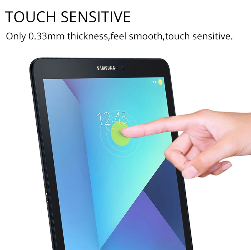 С уровнем твердости 9H закаленное Стекло Экран Защитная пленка для Samsung Galaxy Tab S6 10,5 T860