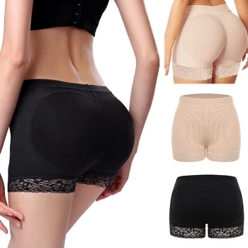 

Women Shaper Padded Butt Lifter Panty Butt Hip Enhancer Fake Hip Shapwear Underwear Briefs Push Up Panties