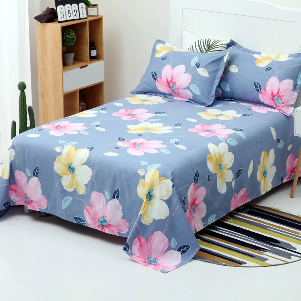 

[Xuan Yan Textile] Brushed 2.3 M Twill Thick Sheet Double One-Piece Textile Wechat Business a Generation of Fat