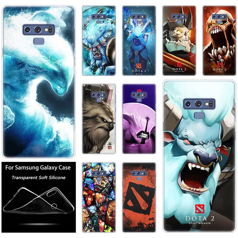 Роскошный силиконовый чехол Dota 2 Game для Samsung Galaxy Note 10 Pro 9 8 M10 M20 M30 M40 S8 S9 S10 Plus 5G S6 S7 Edge