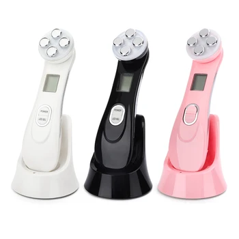 

Face Skin EMS Mesotherapy Electroporation RF Radio Frequency Facial LED Photon Skin Care Device Face Lift Tighten Beauty Machine