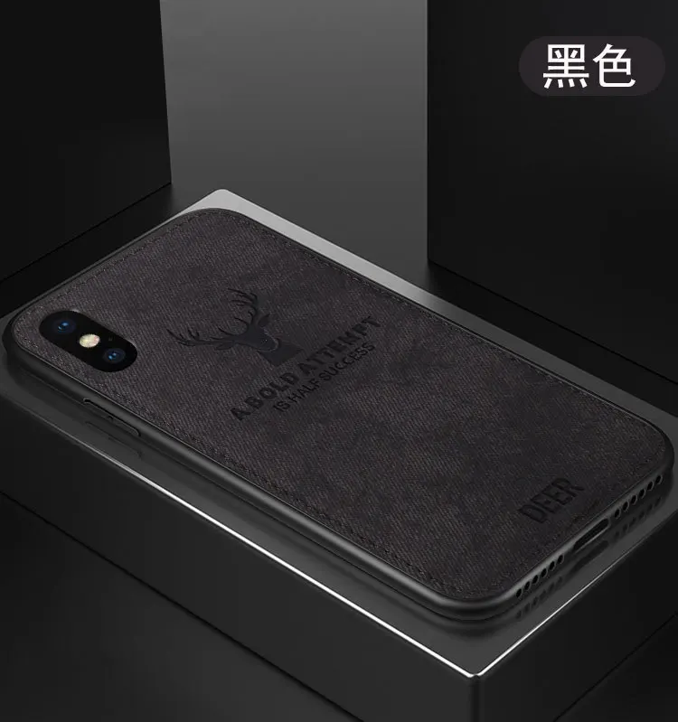 Подходит для huawei Glory 20pro классный чехол для телефона Nova5i P30pro8a V20 льняная отделка голова оленя защитный чехол