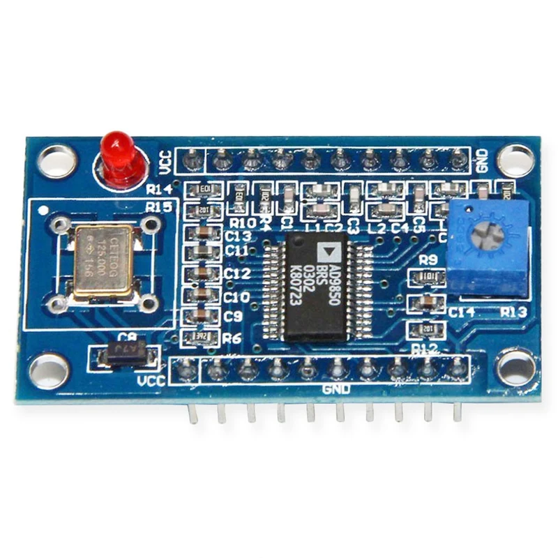AD9850 125MHz DDS Signal Generator Module 0-40MHz 2 Sine 2 Square Wave Output Test Board