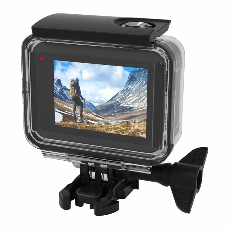 60 м подводный водонепроницаемый чехол для GoPro Hero 8 защитный чехол Корпус черный объектив камеры фильтры 60 м Дайвинг Плавательный набор