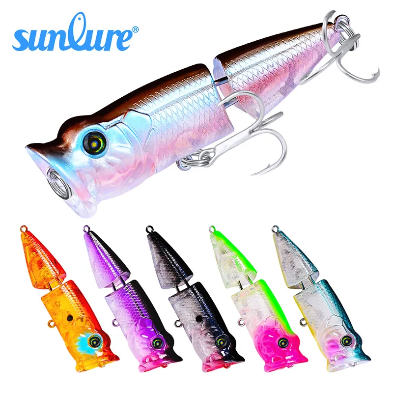 

2019 New Style Lure Water Surface of Wave Party Artificial Lure 8 Cm/11.5G Top Grade Lure Artificial Bait Dw460