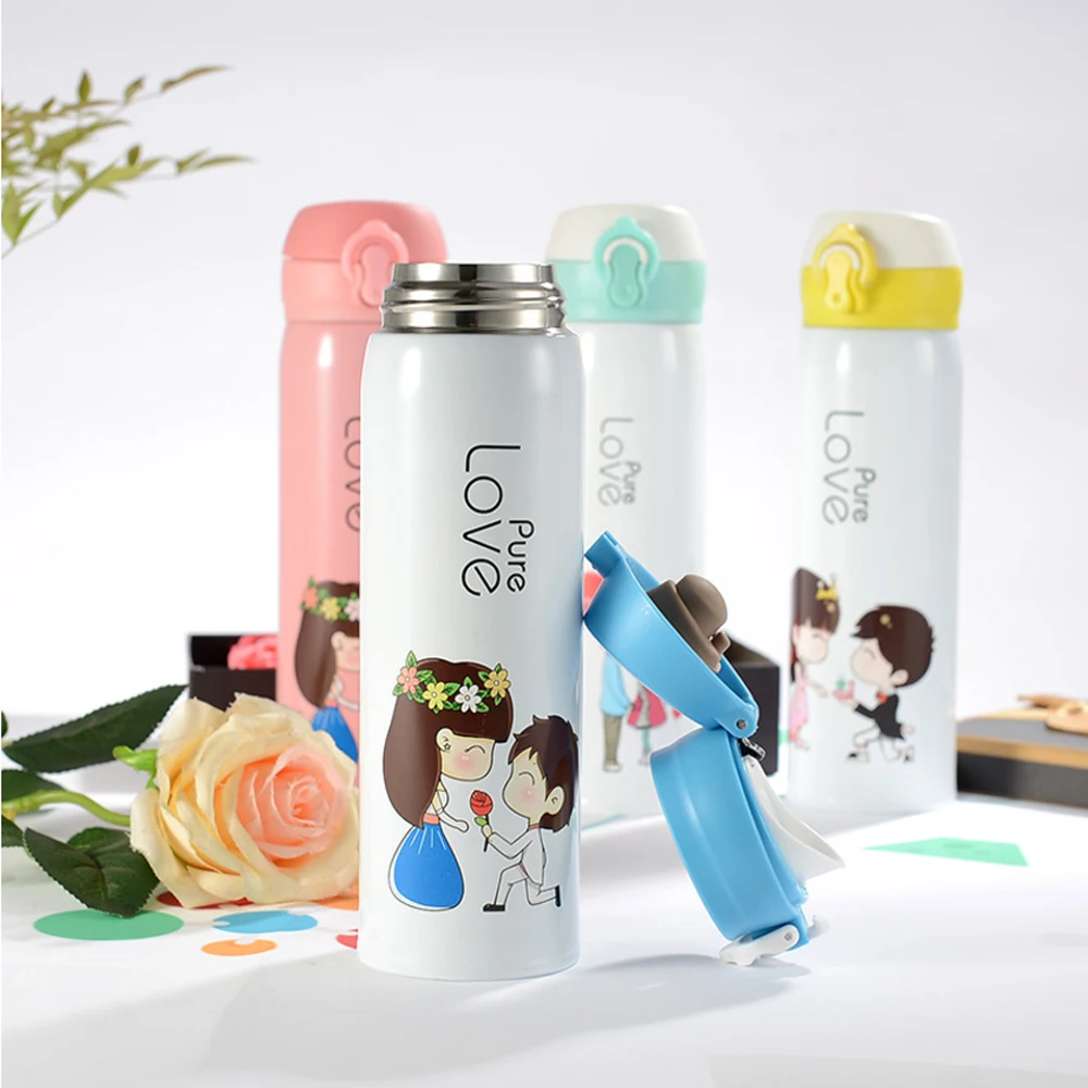 Pure Love 500 мл изоляционная кружка вакуумная термос крышка от ударов для путешествий