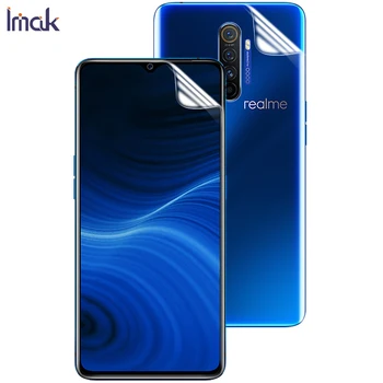 

Imak 2pcs Sensitive Transparent Hydrogel Thin Film for Realme X2 Pro 3D Full Cover Curved Soft Screen Protector