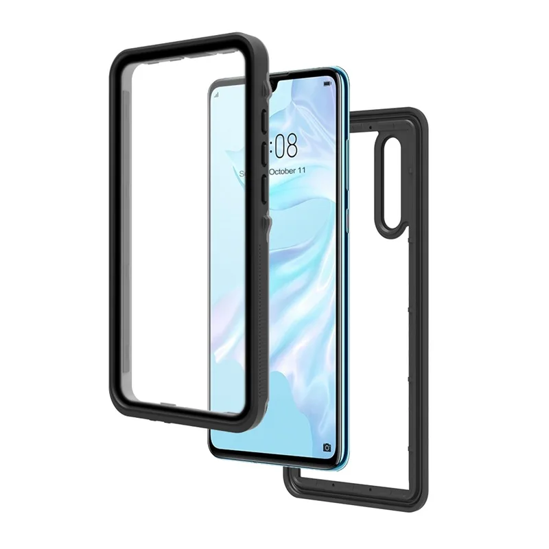 360 полный водонепроницаемый чехол для huawei p30 pro mate20 pro Жесткий ПК TPU тяжелый противоударный чехол для huawei p20 lite p20 pro p30 чехлы