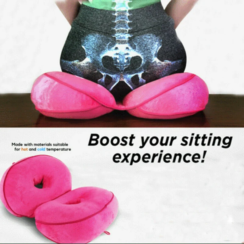 

New Posture Correcting Cushion Butt-Shaping Seat Beauty Lift Hip Push Up Plush Cushion NE
