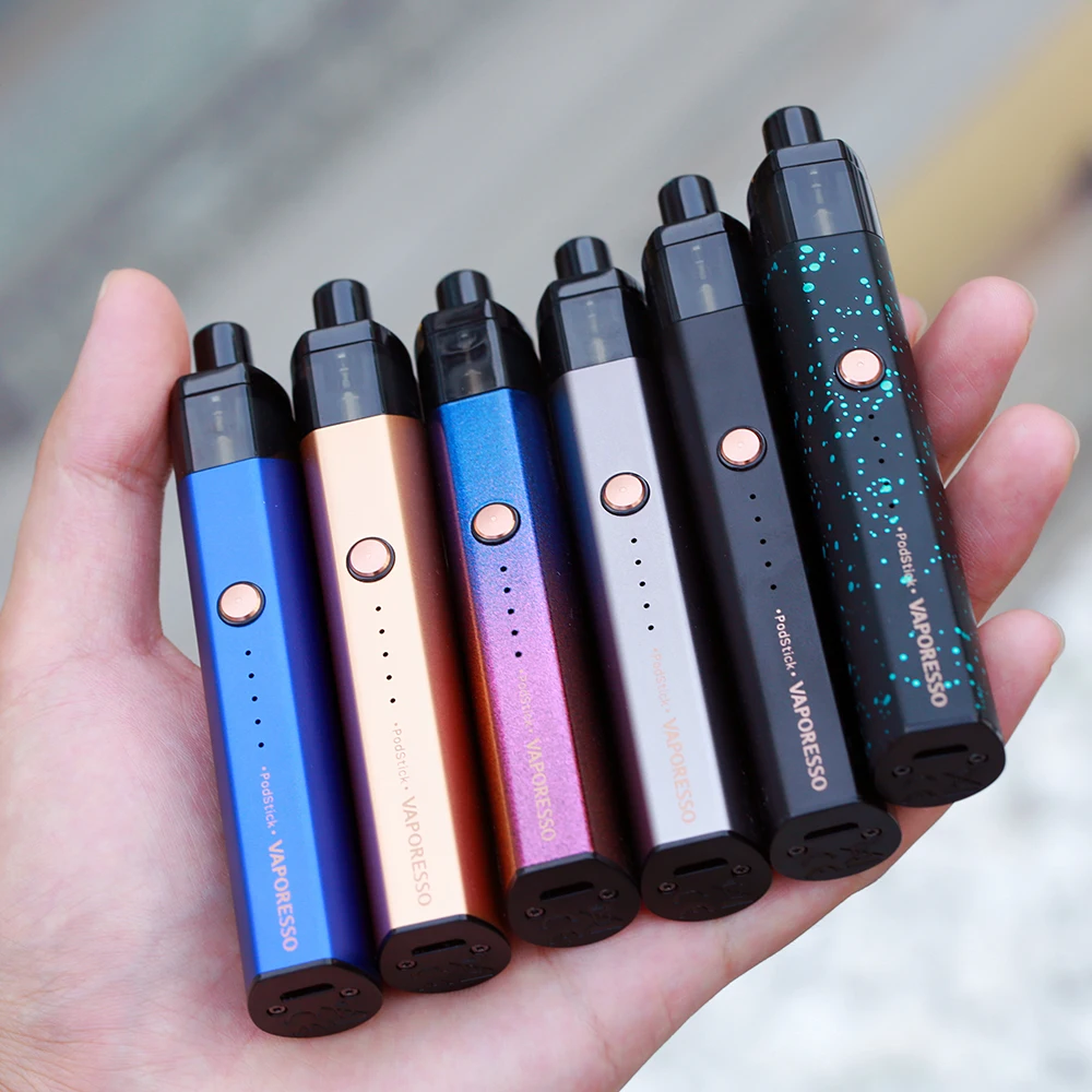 Kaufen Original Vaporesso Podstick Kit Vape 900mAh Buit in Batterie mit 2ml Kapazität Podstick Pod 1.3ohm 0.6ohm E zigarette Verdampfer