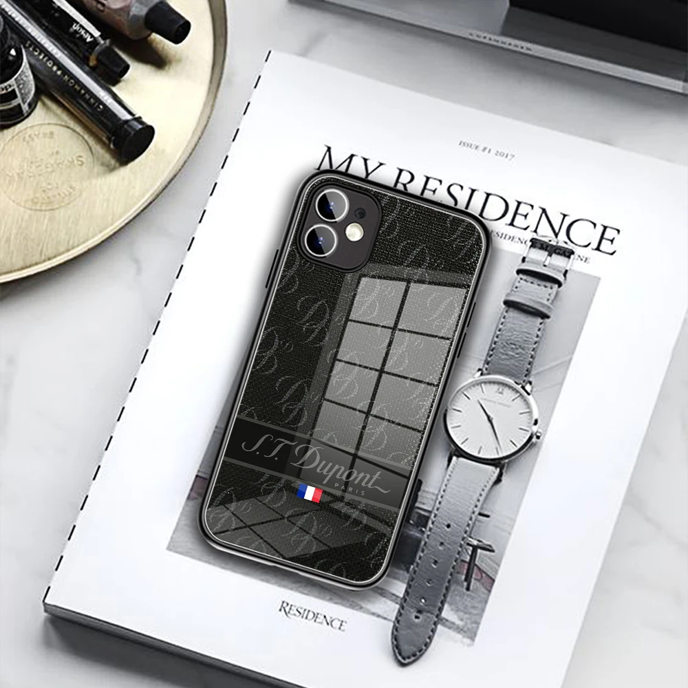 Французские Чехлы Dupont Lighter S.T для телефонов чехлы из закаленного стекла IPhone 13 11 12