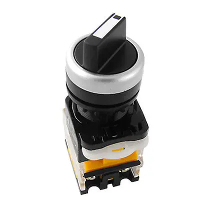 

On/Off Locking 2 Position Rotary Select Selector Switch 10A 660V AC