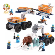 60195, 804 шт., серия "Город", "Полярная", модель, строительный блок, обучающая игрушка для детей, 10997, подарок