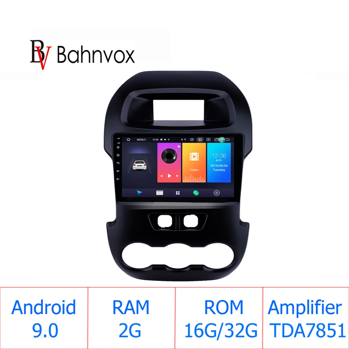 

9" android 9.0 RAM2G car gps dvd player for ford ranger 2011 2014 car radio multimedia navigation stereo head unit dsp