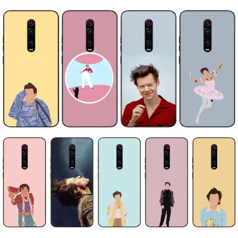 

harry styles Phone Case For Xiaomi Note 10 Pro 9 SE 9T Pro Cover For Redmi Note 9s 8 Pro K20