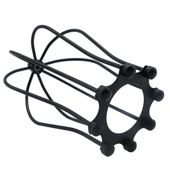 

Retro Vintage Bulb Cage Lamp Shade Iron Lampshade Light Frame Guard Home Clamp Wrought Iron Wall Lamp Home Decoration Lighting