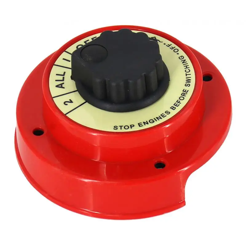 

Battery Selector Switches for Boats Yacht RV (1-2-All-Off Switch)