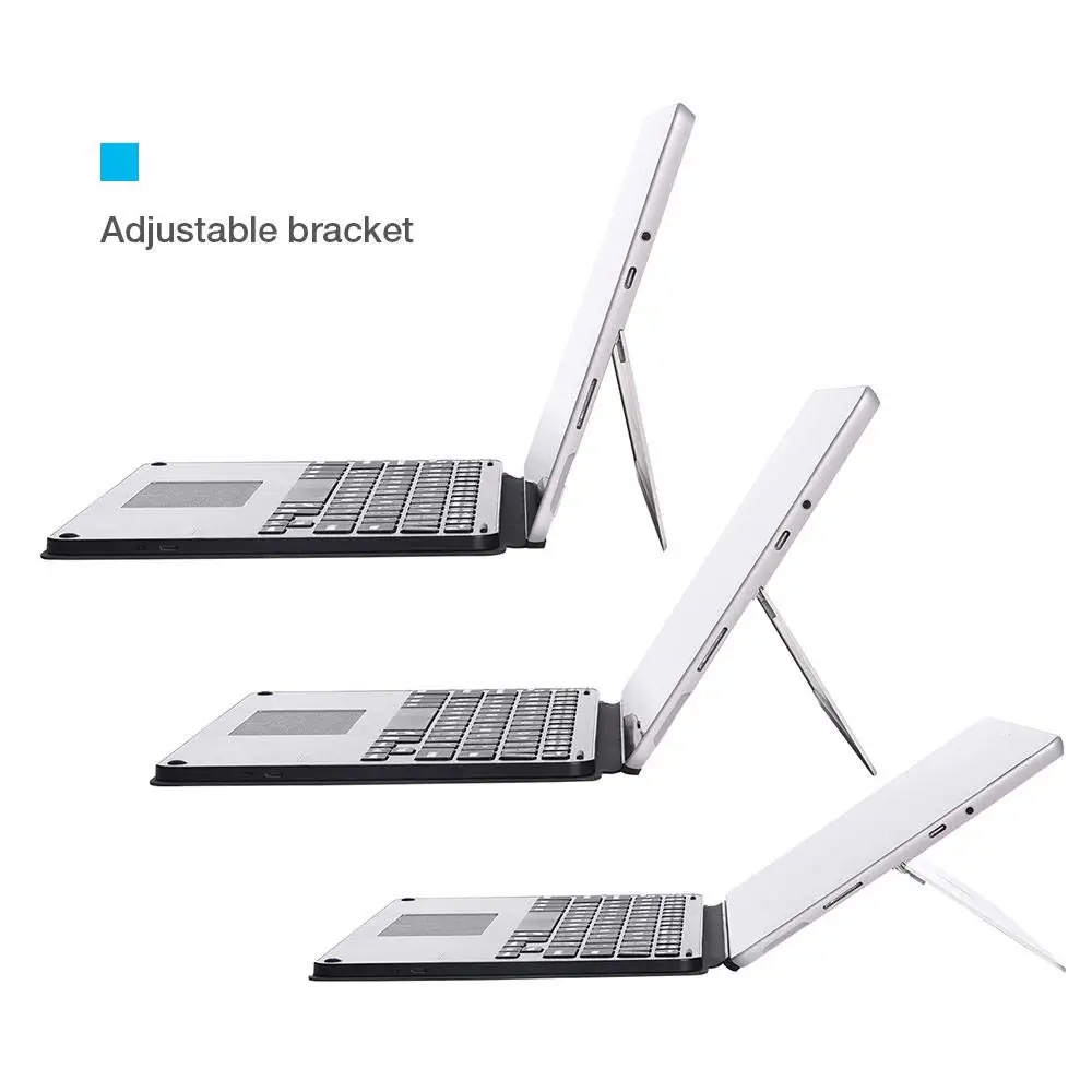 10 дюймовый ультра-тонкий съемный Американский Bluetooth клавиатура для microsoft поверхности Go Беспроводной Bluetooth клавиатура с сенсорной панелью
