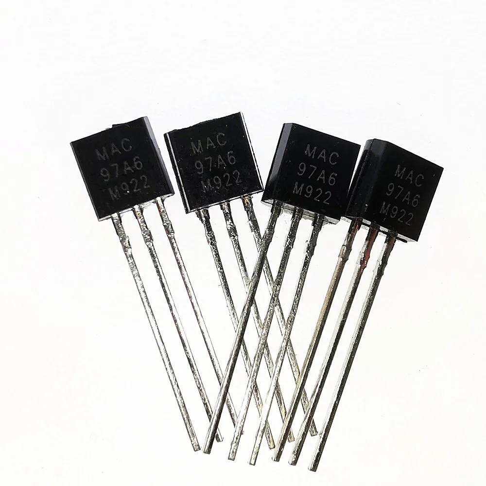 50 шт. MAC97A6 97A6 TO-92 Triacs THY .6A 400V TRIAC новый оригинальный | Электронные компоненты и