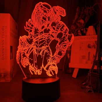 

LED Night Light Predator Figure Colorful Nightlight for Child Kids Boys Bedroom Decorative Light Cool Led Desk Lamp Gift