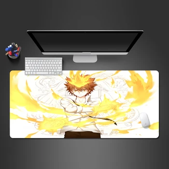

Handsome Anime Boy Cool Mouse Pad High Quality Rubber Washable Large Lock Edge Pad Unique Modern Style Computer Games Large Mats