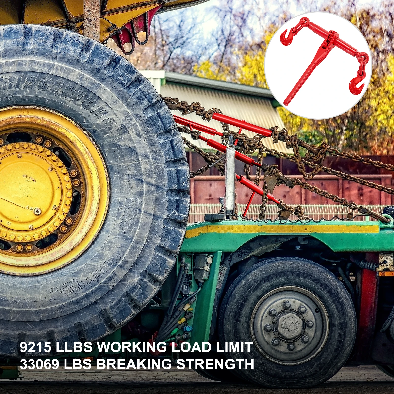 Steel Ratchet Load Binder for Industrial Use