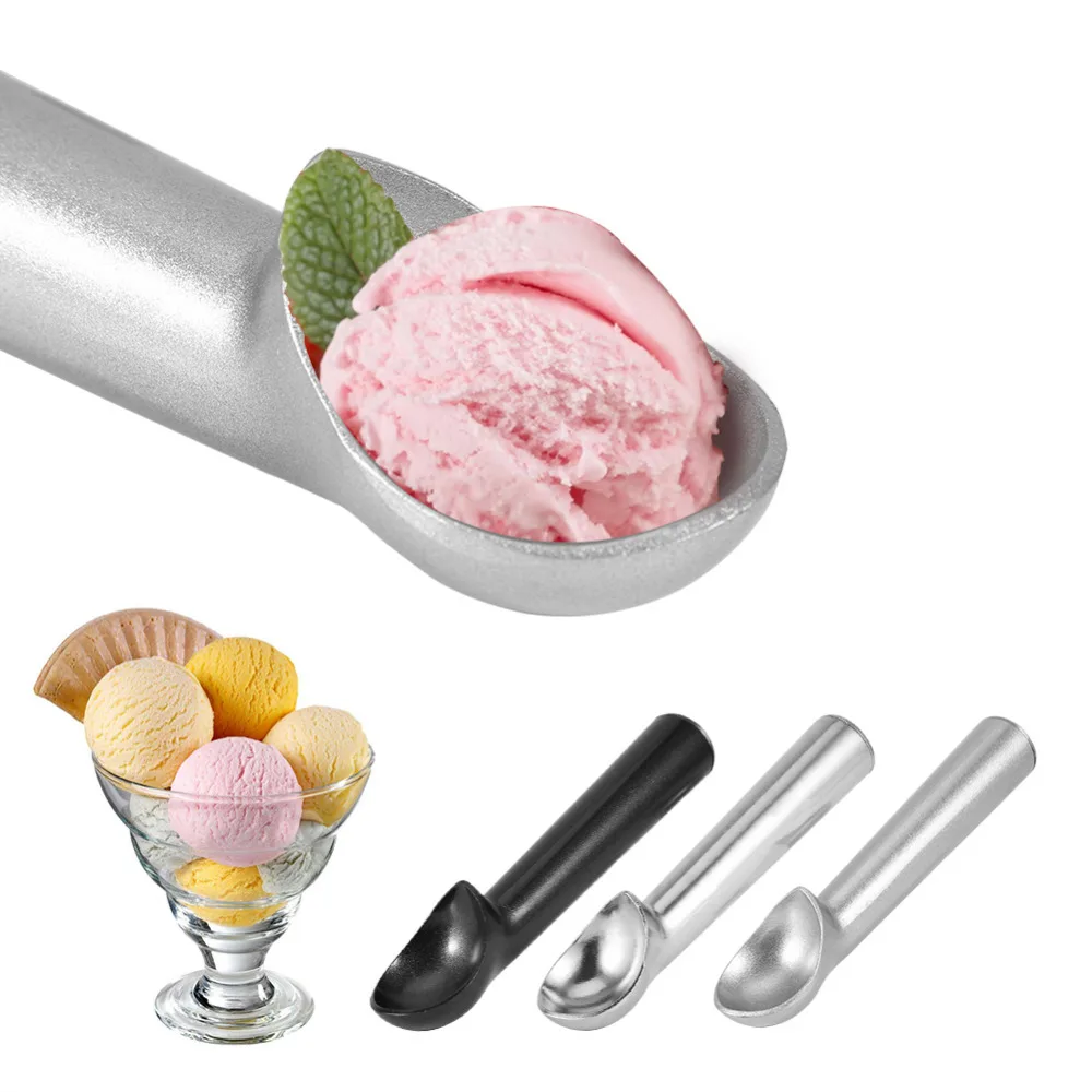 GH инструменты для мороженого портативный алюминиевый сплав антипригарный анти-feeze ложка для мороженого для дома кухонные аксессуары
