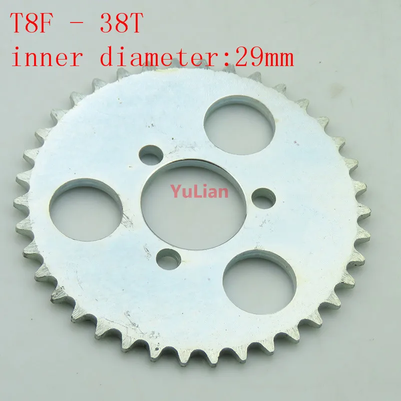 T8F 38T 25H 55T 65T 80T Tooth 29mmRear Sprocket for 47CC 49CC Mini Moto ATV Quad Dirt Pit Pocket Bike