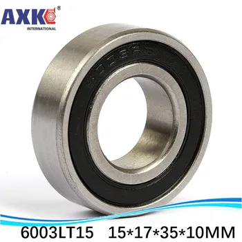 

B6003-2RS Textile Machine Embroidery Machine Parts Bearing Non-standard Piece Bearing 6003LT15 6003LT17 15x17x35x10 Mm AXK Steel