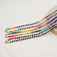 Go2Boho Mask Chain Jewelry Chains For Glasses Straps Beads Necklace Trendy Sunglasses Lanyard Holder Neck Accessories Jewellery