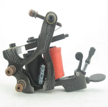 

One Premium 10 Wrap Coil Tattoo Machine Gun For Kit Power Set Tattoo Tools Supply PTM04