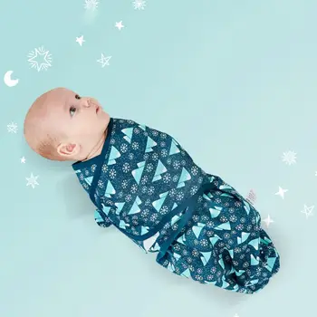

Baby Swaddle Wrap Towel Velcro Newborn Infants Cartoon Printing Sleeping Bag CORB