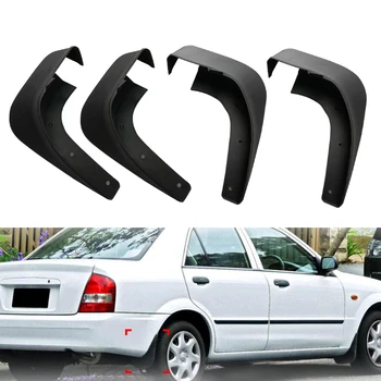 

4pcs Car Mud Flap Splash Guard Mudflaps New Mudguard For Mazda Protege 323 98-03 Top