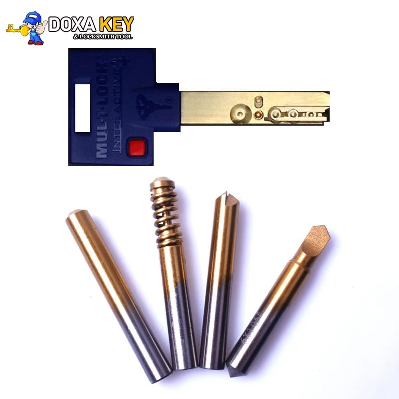High Speed Steel Multt Lock Set For Key Duplicating/locksmith Supplies