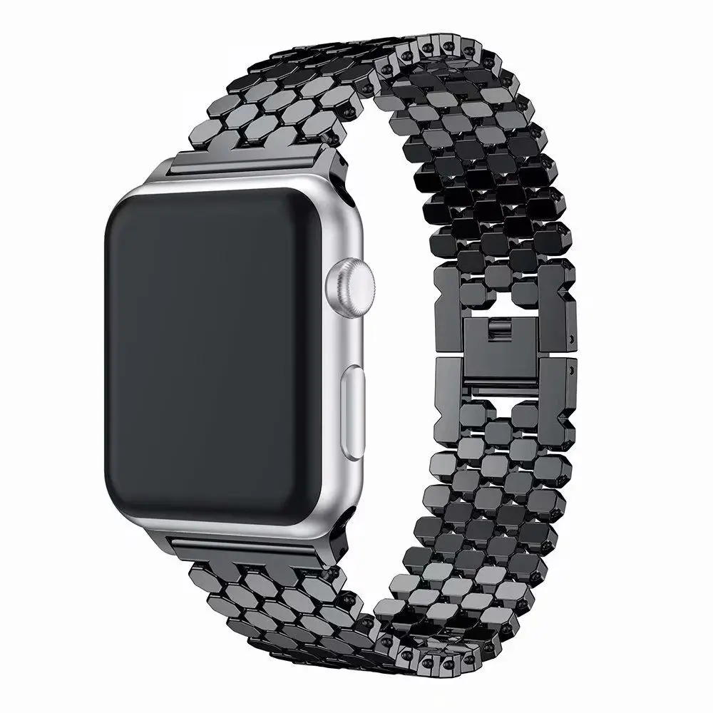 Strap for Apple watch 6 band 44mm 40mm iwatch serice 5 4 3 2 1 Accessories Stainless steel band for apple watch strap 38mm 42mm