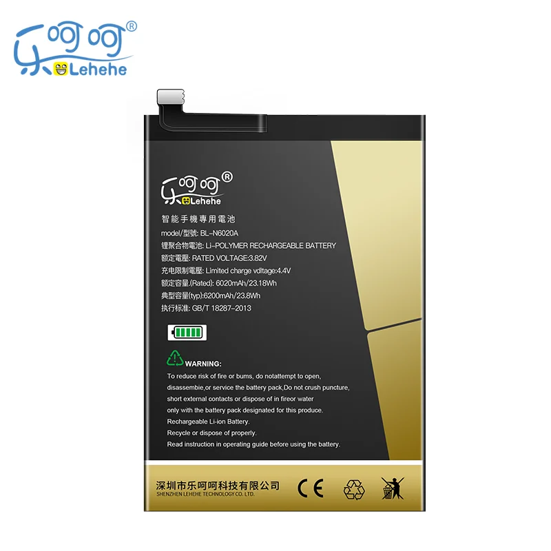 LEHEHE BL-N6020A Аккумулятор для Gionee M6S plus аккумулятор для телефона 6020 мАч с инструментами подарки