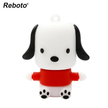 

Cartoon USB Pendrive 4GB 8GB 16GB 32GB 64GB Flash Disk Cute Doggy Pet Dog Mini Portable Memory Stick U Disk For PC