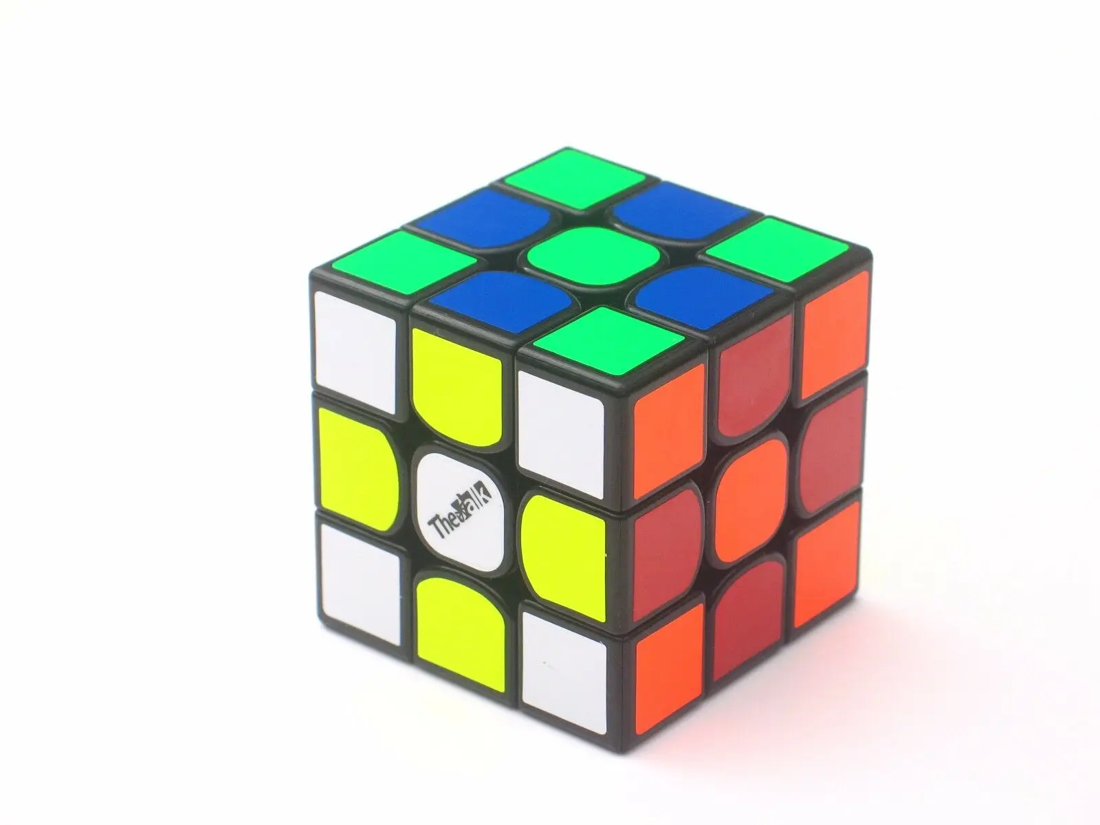 QiYi The Valk Mini 3x3x3 скоростной куб высокого класса Твист Головоломка интеллектуальные игрушки черная оригинальная коробка Valk3 Твист Головоломка Куб 4,74 см