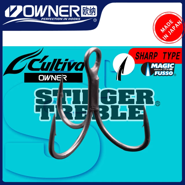 Original Japan OWNER Cultiva STY-35MF 11795 Fishing Hooks Stinger