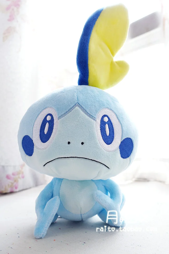 Меч Щит Sobble плюшевые игрушки куклы 1" плюшевые куклы подлинные для детей Подарки