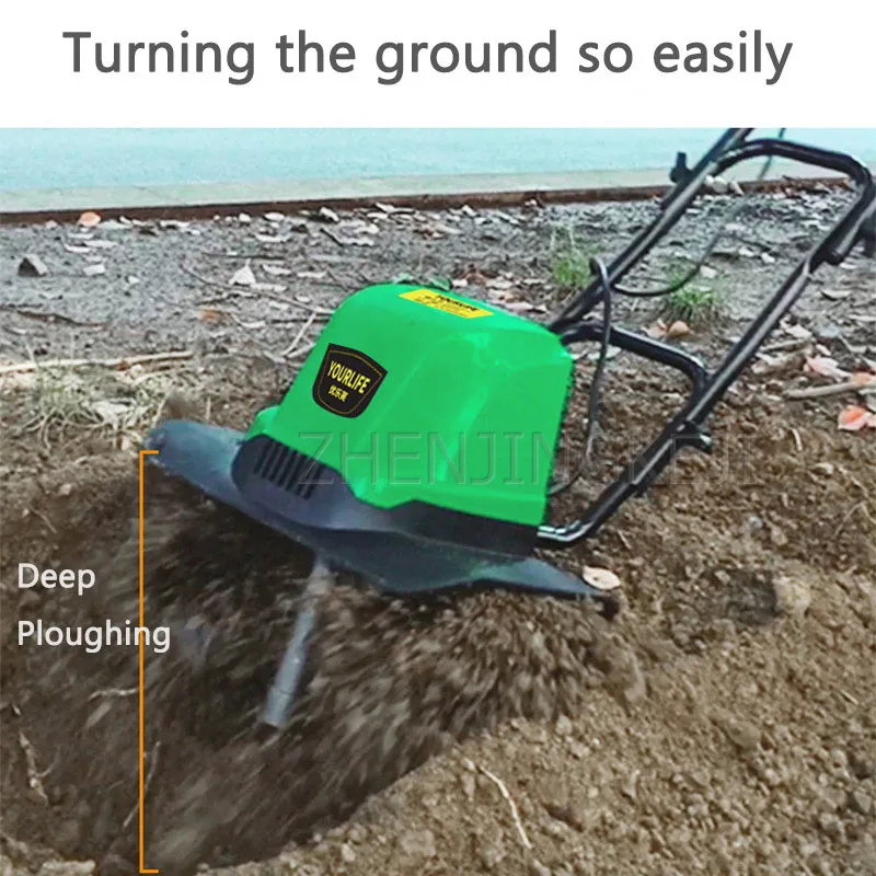 Electric Small Home Scarifier Equipment Orchard Vegetable Field Garden Mowing Digging Micro Tillage Machine Agricultural Tools |