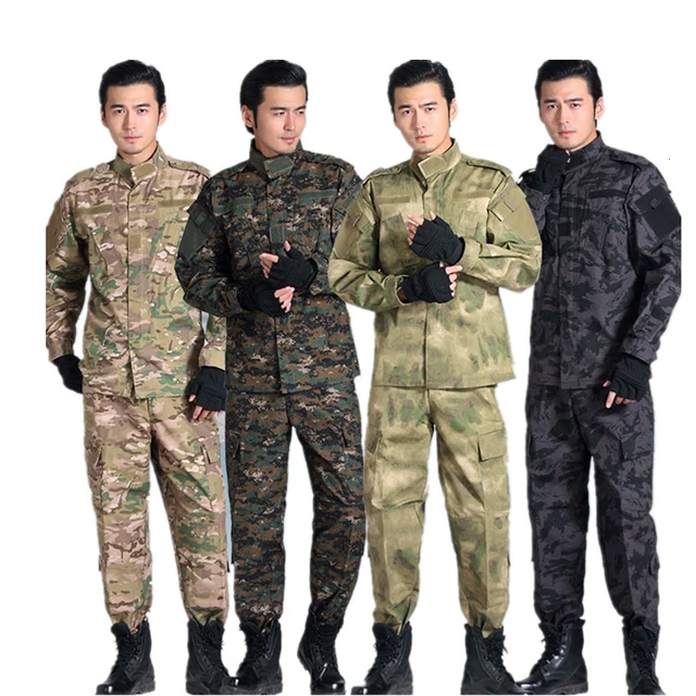 Suit military military ACU, camouflage green moss tactical clothing  camouflage suit уставная shape - AliExpress