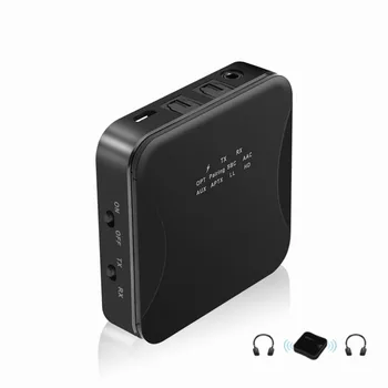

CSR8675 Bluetooth 5.0 Receiver Transmitter HD AptX LL HIFI 3.5mm AUX/2 RCA Adapter For TV Car RCA 3.5 Audio Receiver