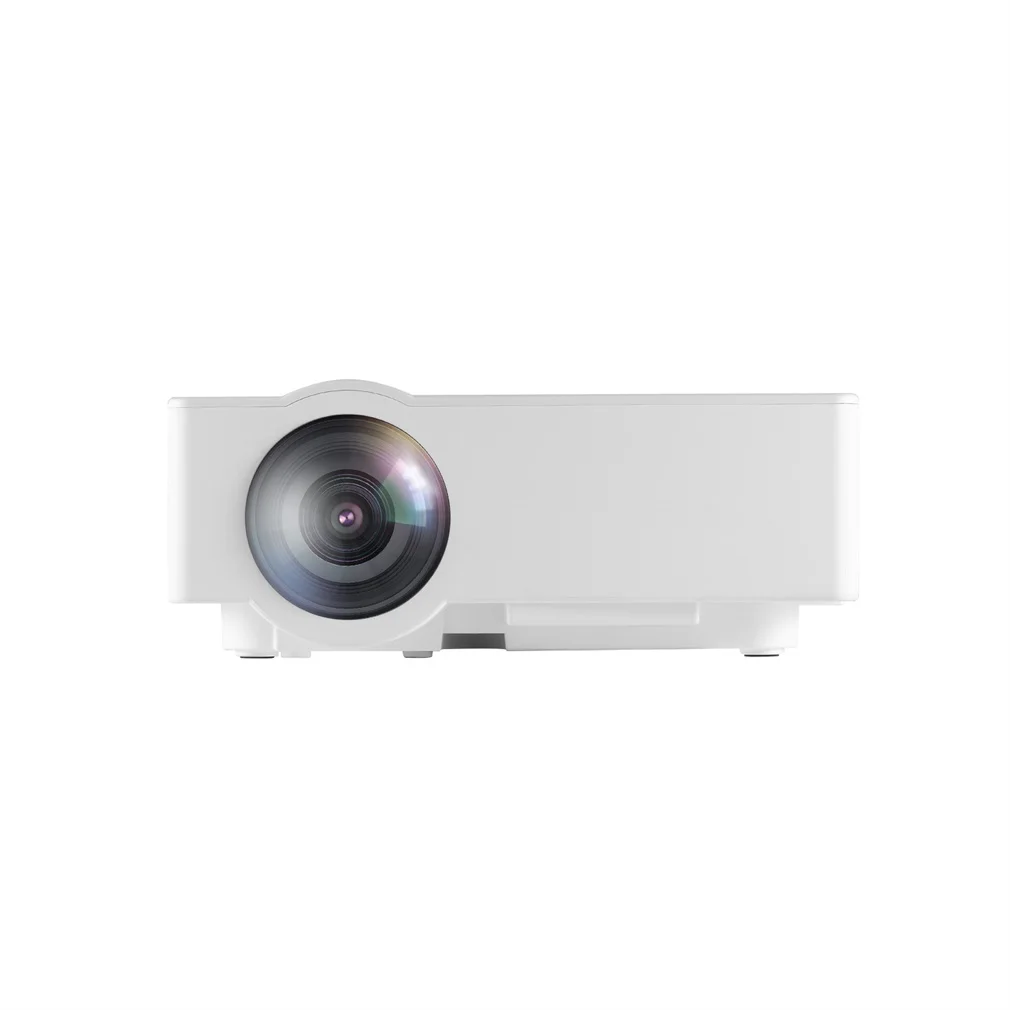 Most Buy 4AMC6 LCD Mini projecteur 1500 LM 1080P Full HD 800*480 vidéo Home Cinema IR télécommande filaire le même écran japonais 2 couleurs