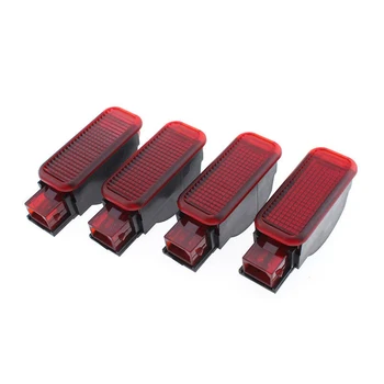 

8Pcs Car Door Light LED Footwell Light For A3 8P A4 S4 B8 A6 S6 C7 TT 8J 3AD 947 409 8KD 947 411 Courtesy Door Lamp Lights