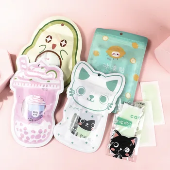

12pc cooling pasters Baby Heat Cooling Sheets With Physical Cooling Ice Sticker Cold Stickers Summer Cold Compress Fever Sticker