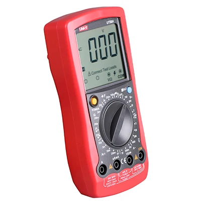 Uni-t UT58A Esr цифровой мультиметр AC/DC Вольтметр цифровой амперметр Электрические измерительные приборы установка для измерения параметров конденсаторов