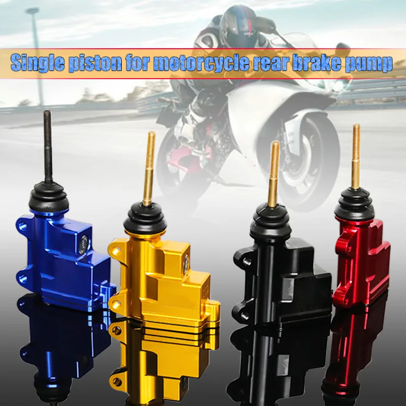 

Universal 13mm Motorcycle Modified Parts Brake Pump Single Piston CNC Motorcycle Rear Brake Master Cylinder Brake Pump