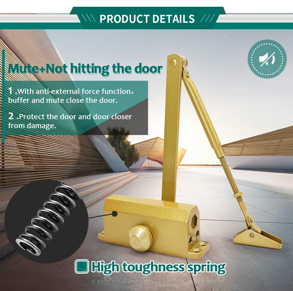 Golden-Color-Easy-To-Install-Hydraulic-Buffer-Door-Closer,For-25kg-45kg-door,-positioning-protect-door-closer_06