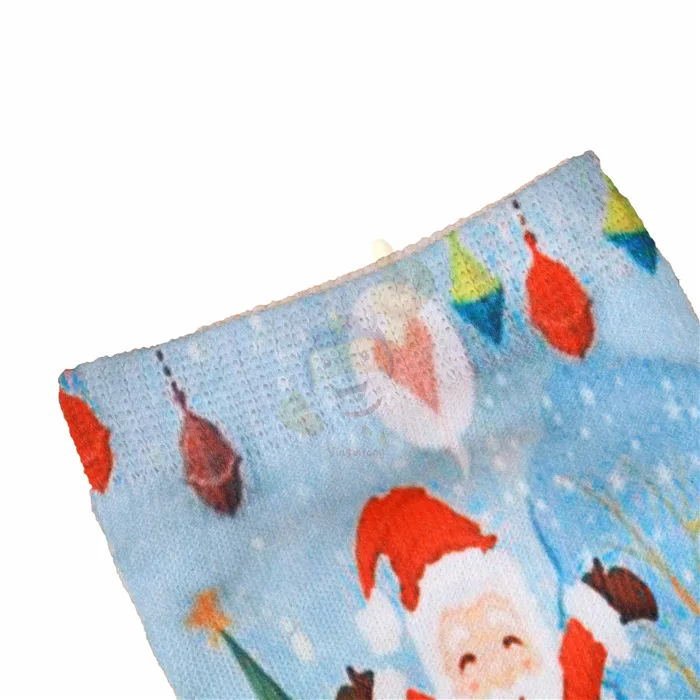 Fashion cross-border for the tide socks 3D printing children's cotton socks Christmas series children cute cotton socks custom